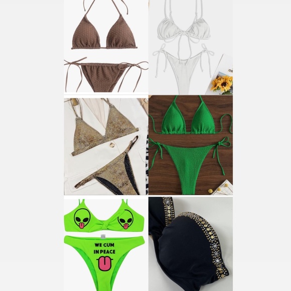 BIKINI BUNDLE - ZAFUL - Size MED - ALL NWOT - Picture 1 of 16